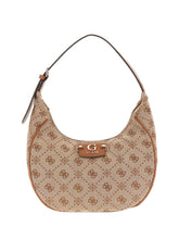 GUESS 1 USCITA Guess Neda Hobo Shoulder Bag Borsa a Mano Donna Marrone Marrone
